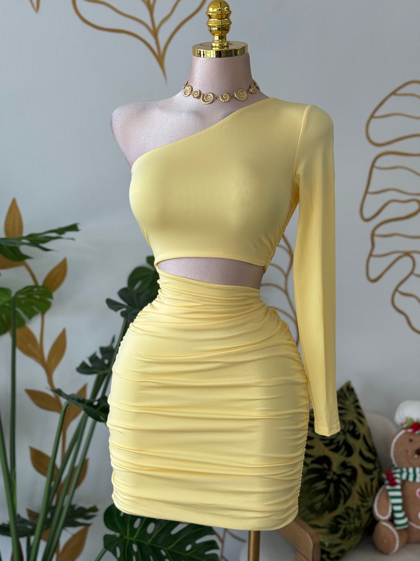Sunny One-Shoulder Dress