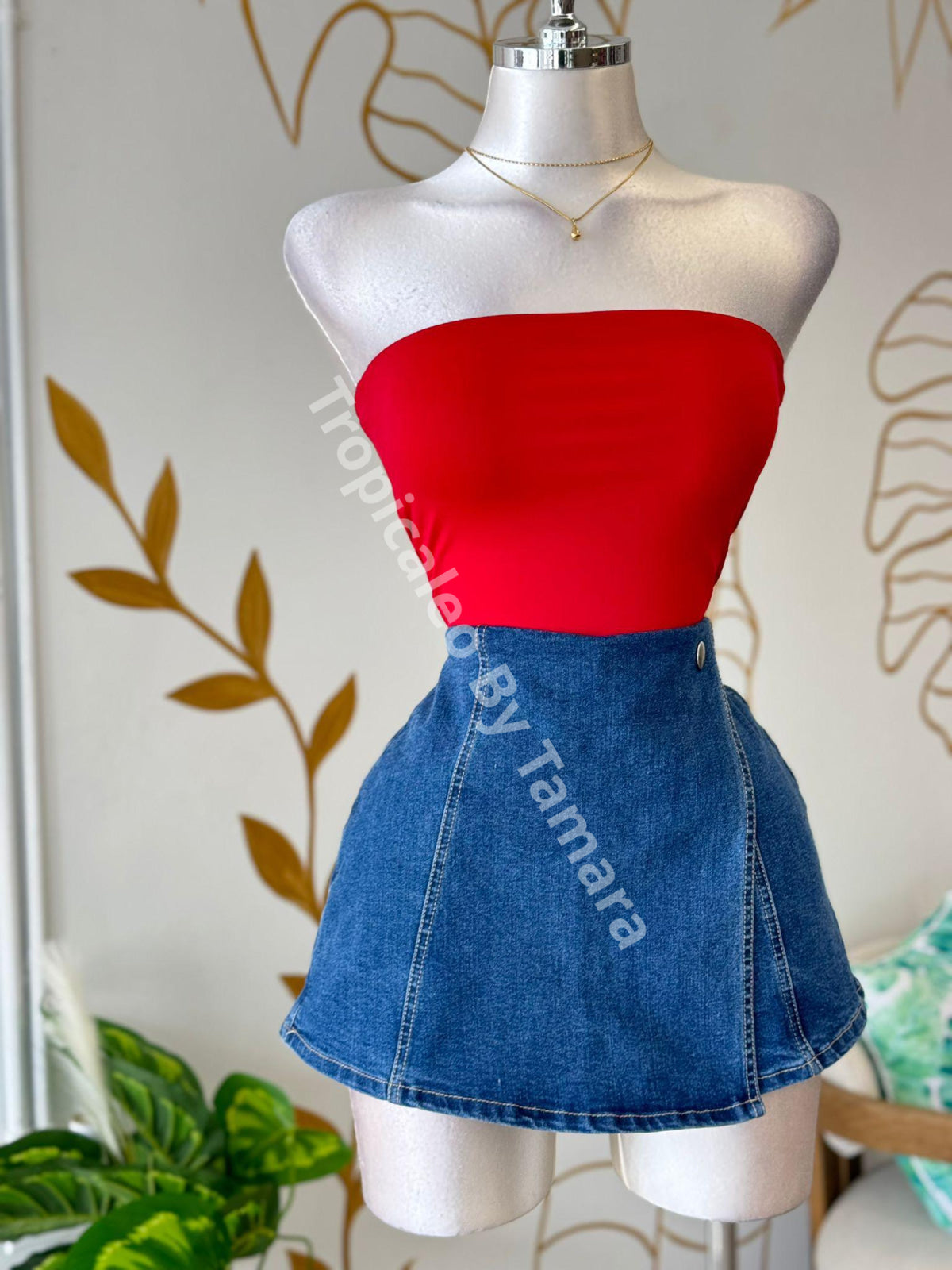 Strapless Tube Bodysuit