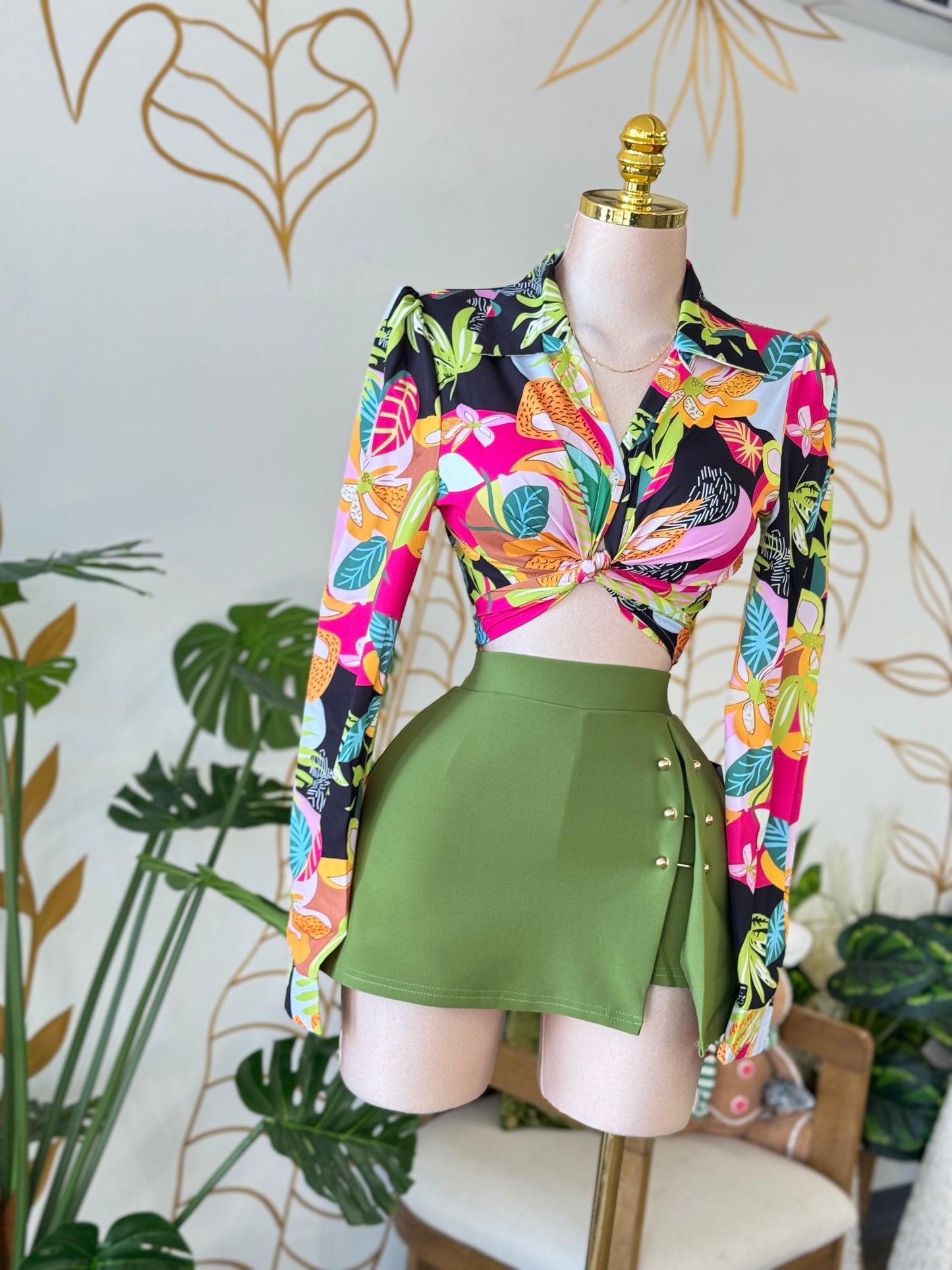 Tropical Twist Blouse