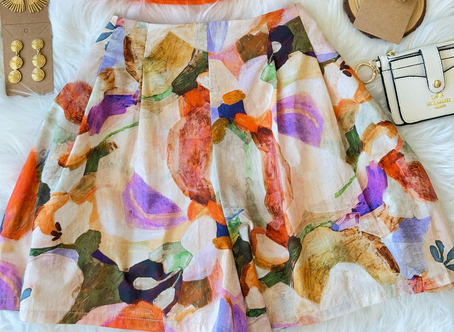 Artistic Print Shorts