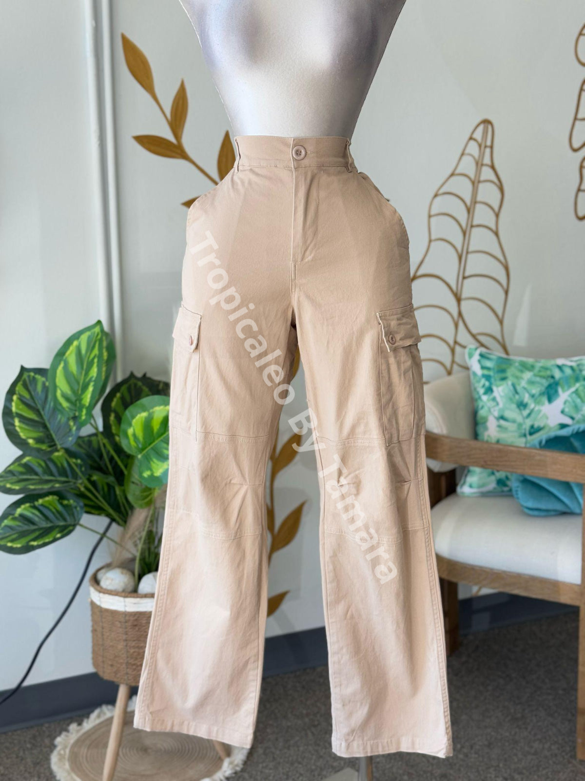 Sandy Cargo Wide Pants