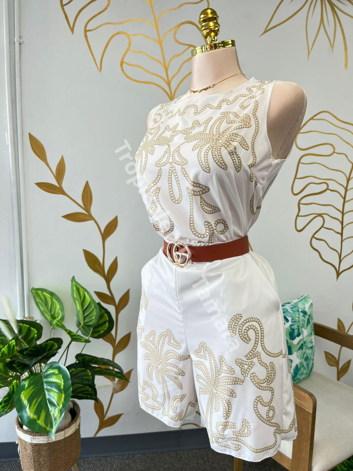 GoldenIsle Set Top & Short