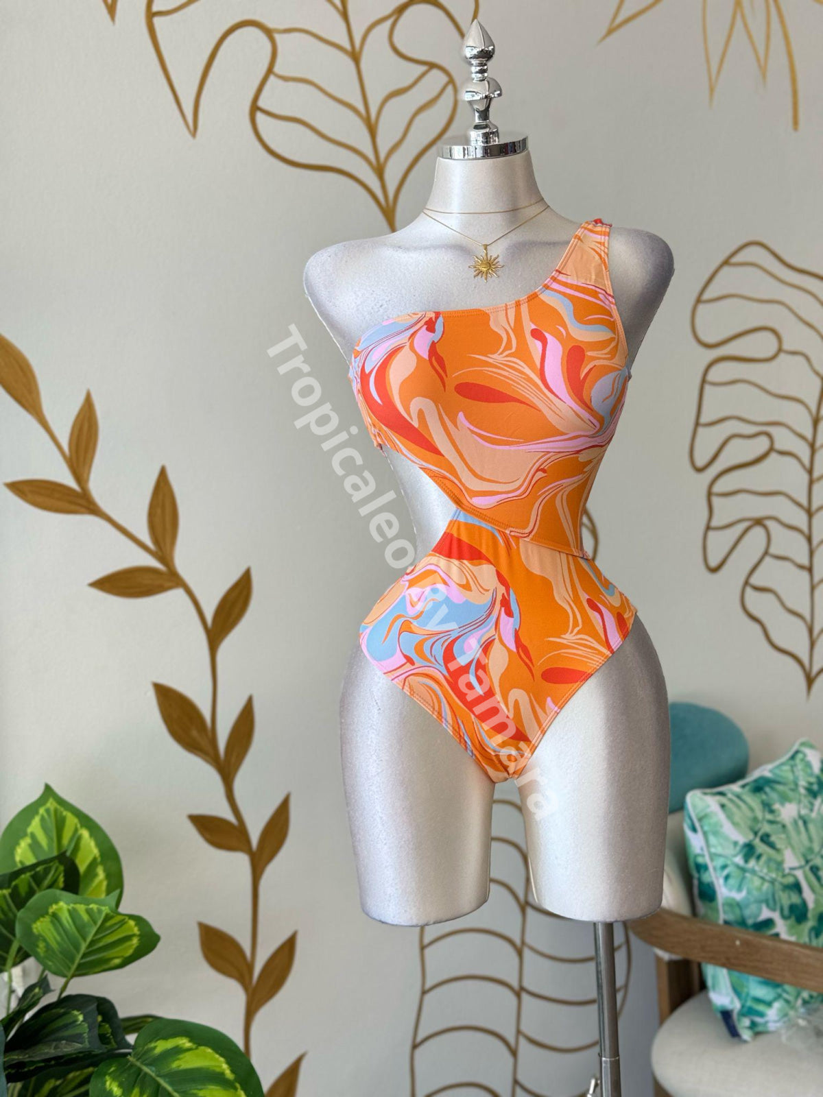 SunsetFlow One-Piece Swimwear