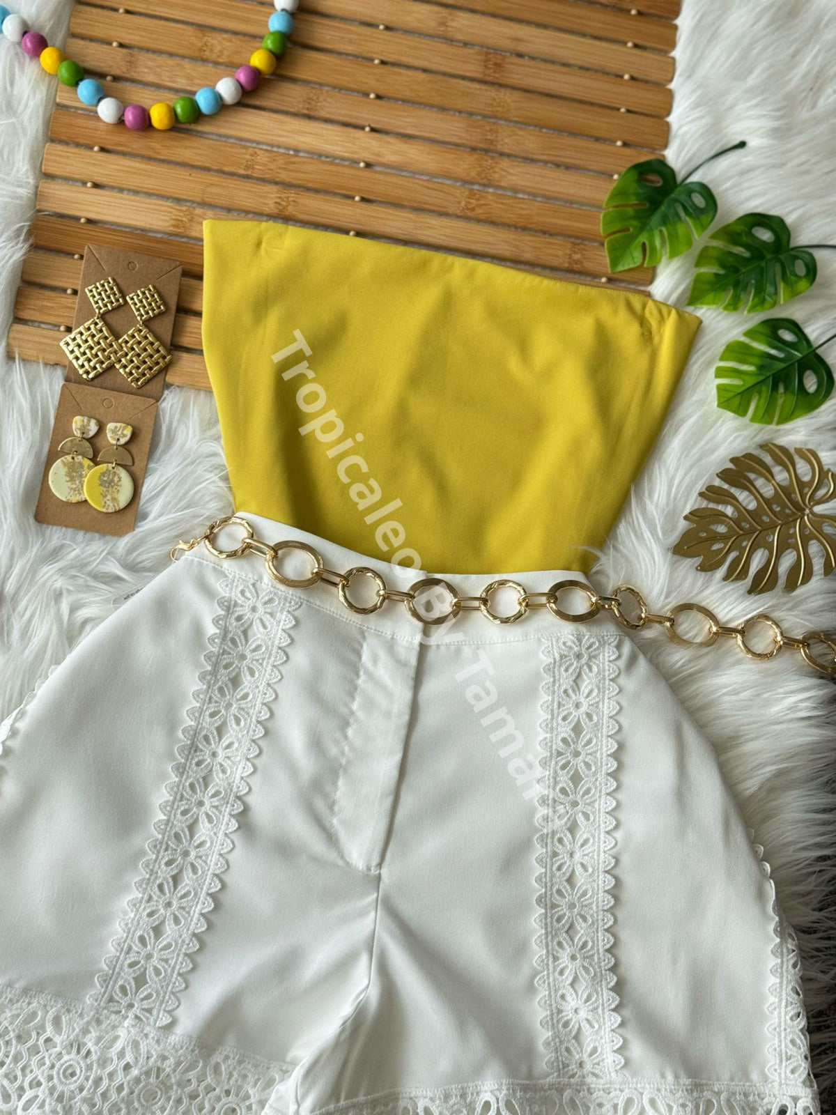 White Lace Dream Short