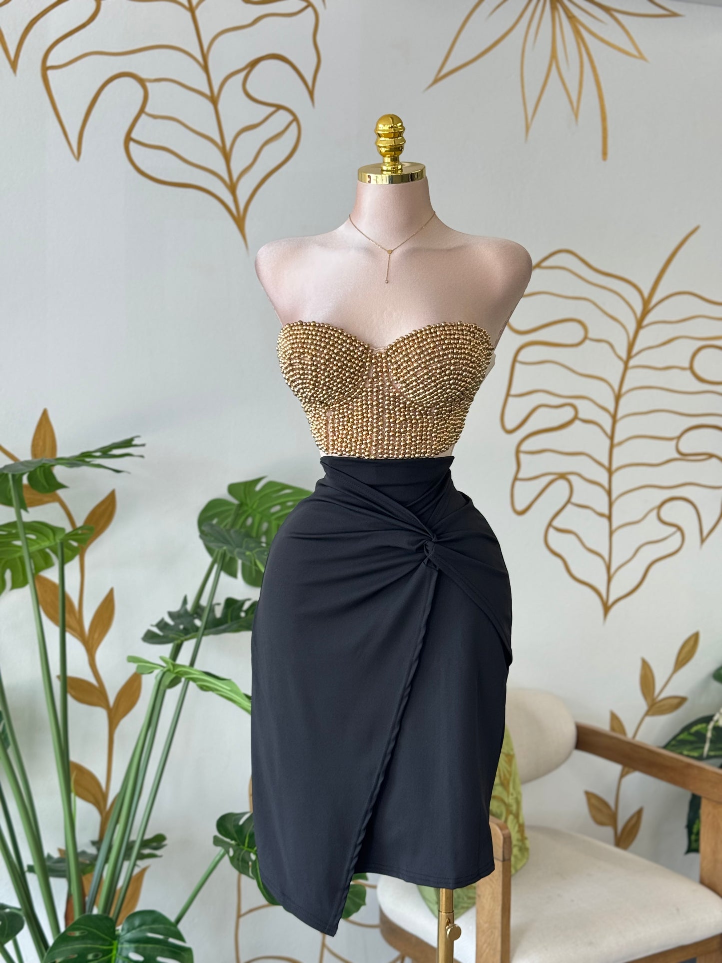 Midnight Twist Skirt