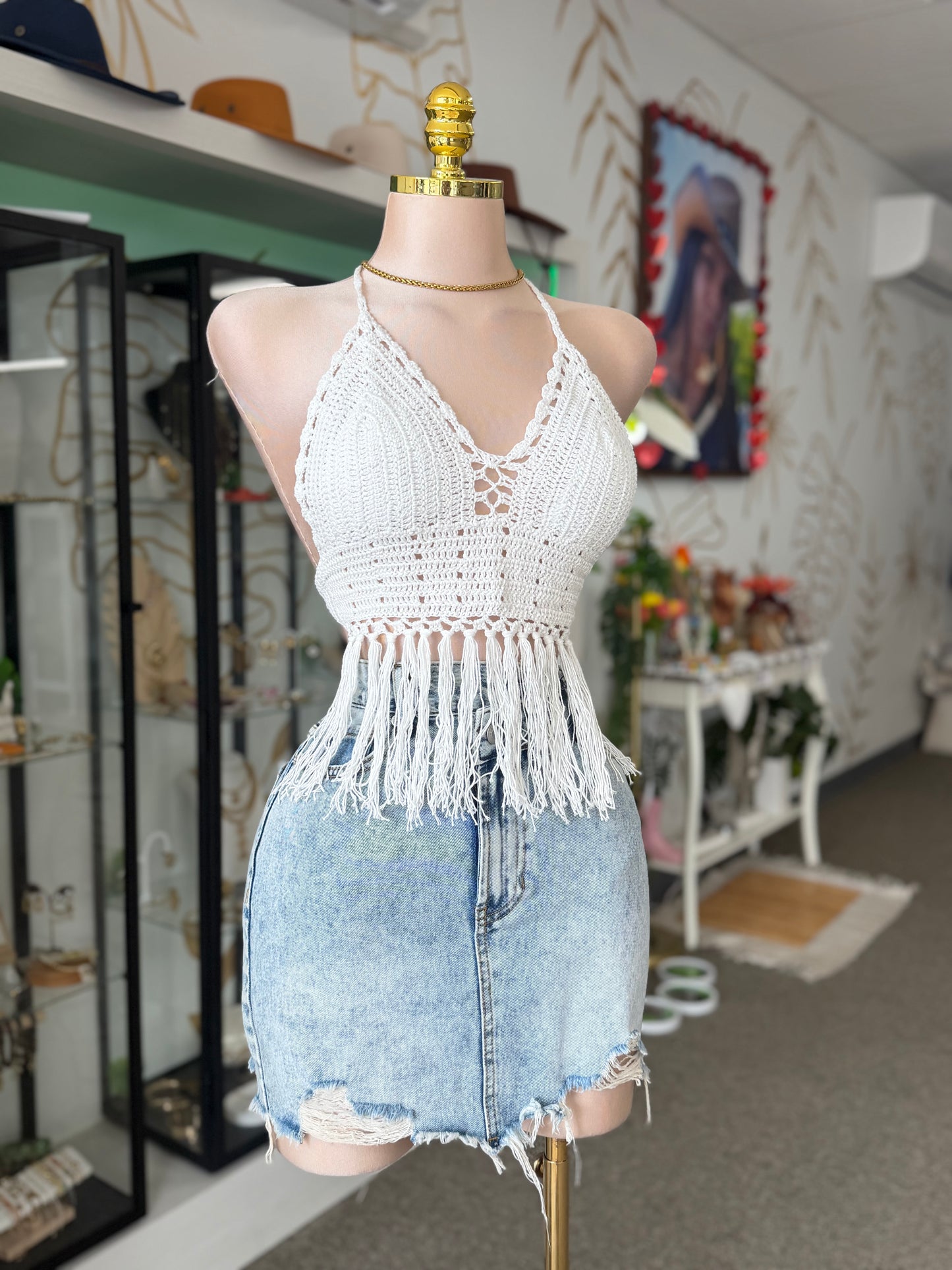 Island Breeze Crochet Top 🤍🌴