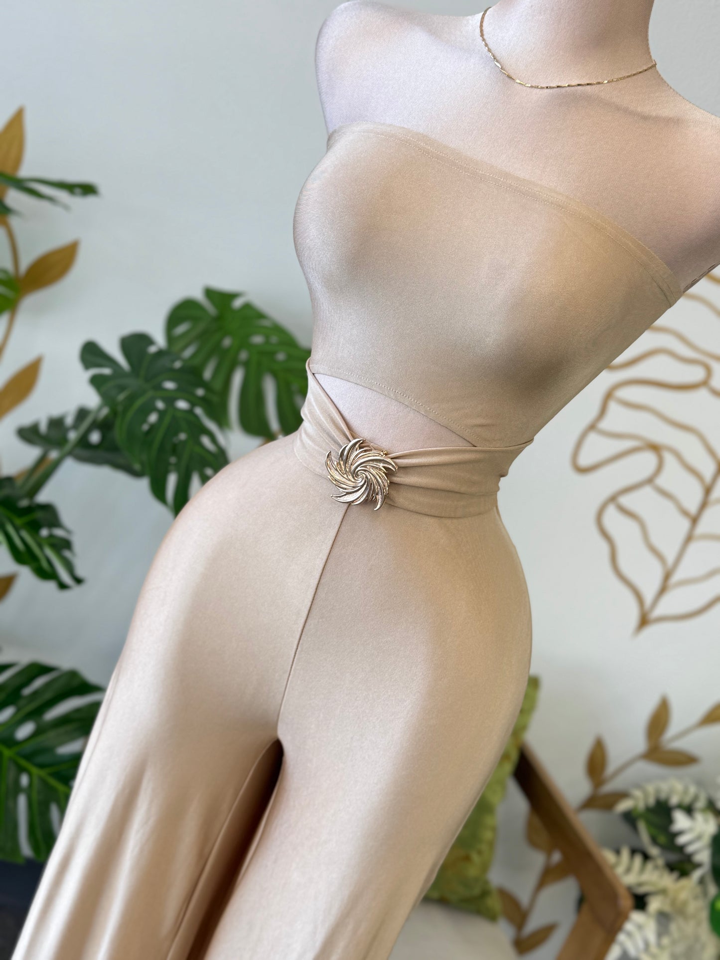 Golden Glow Jumpsuit