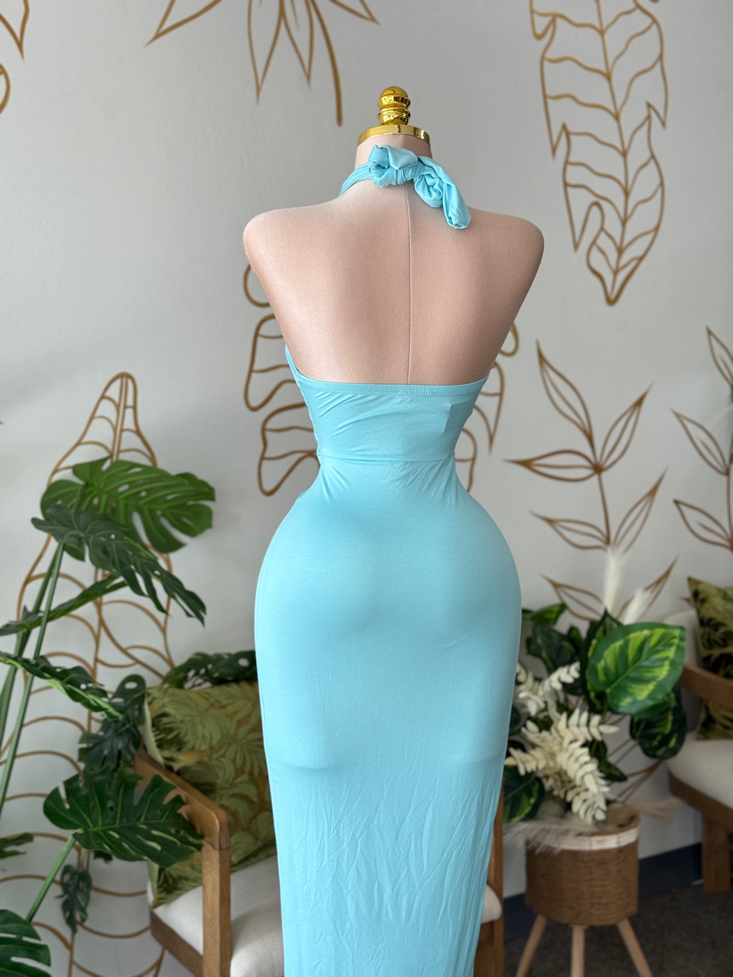 Aqua Breeze Dress