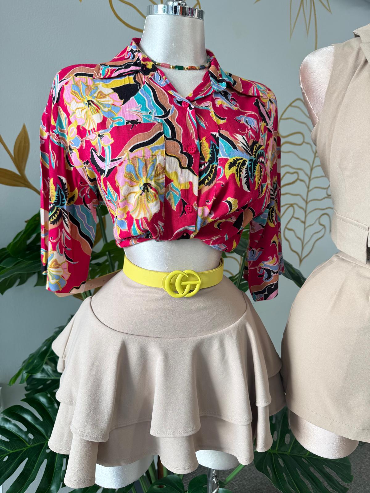 Yellow Pop Belt