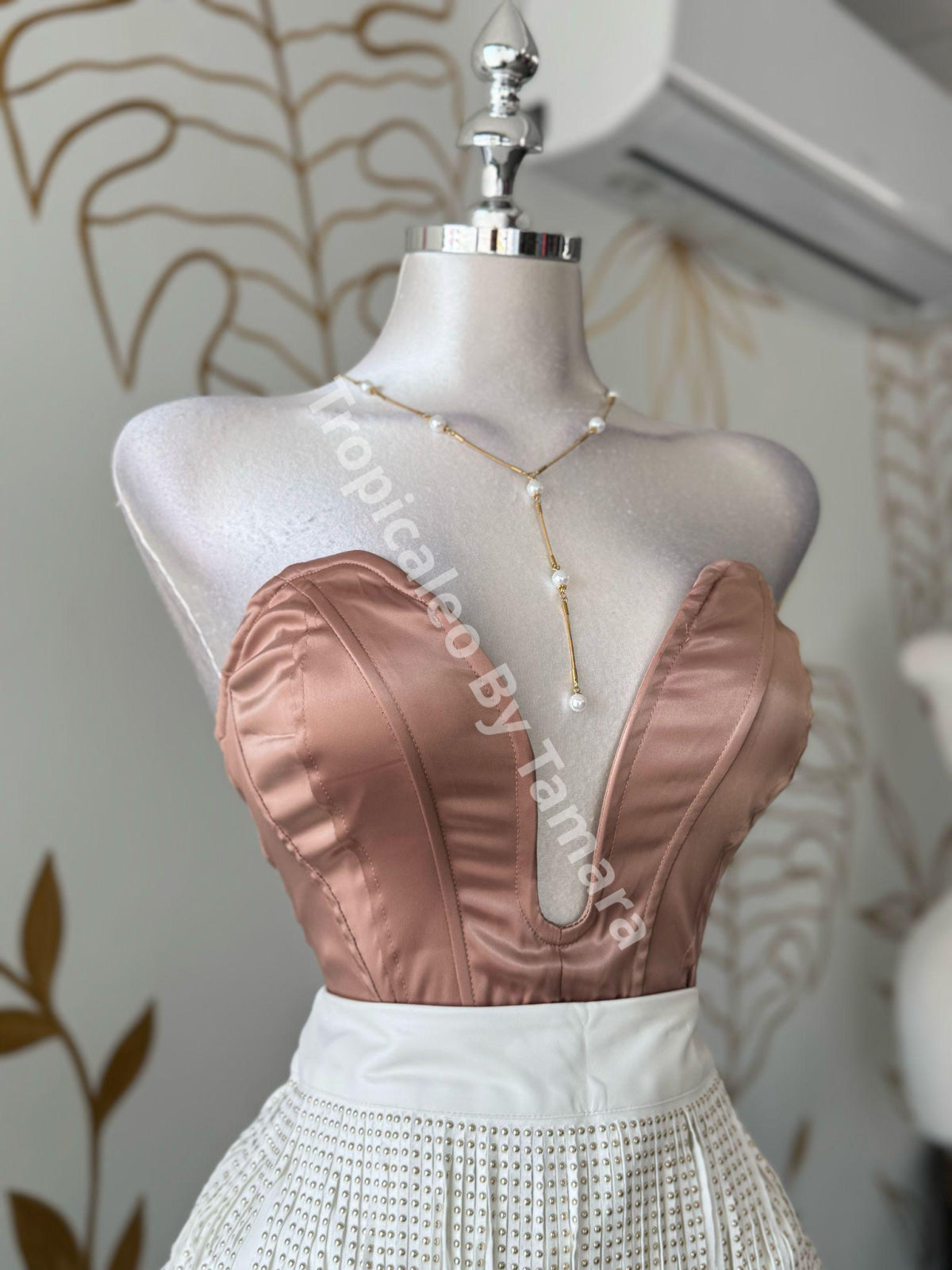 Glam Champagne Bodysuit