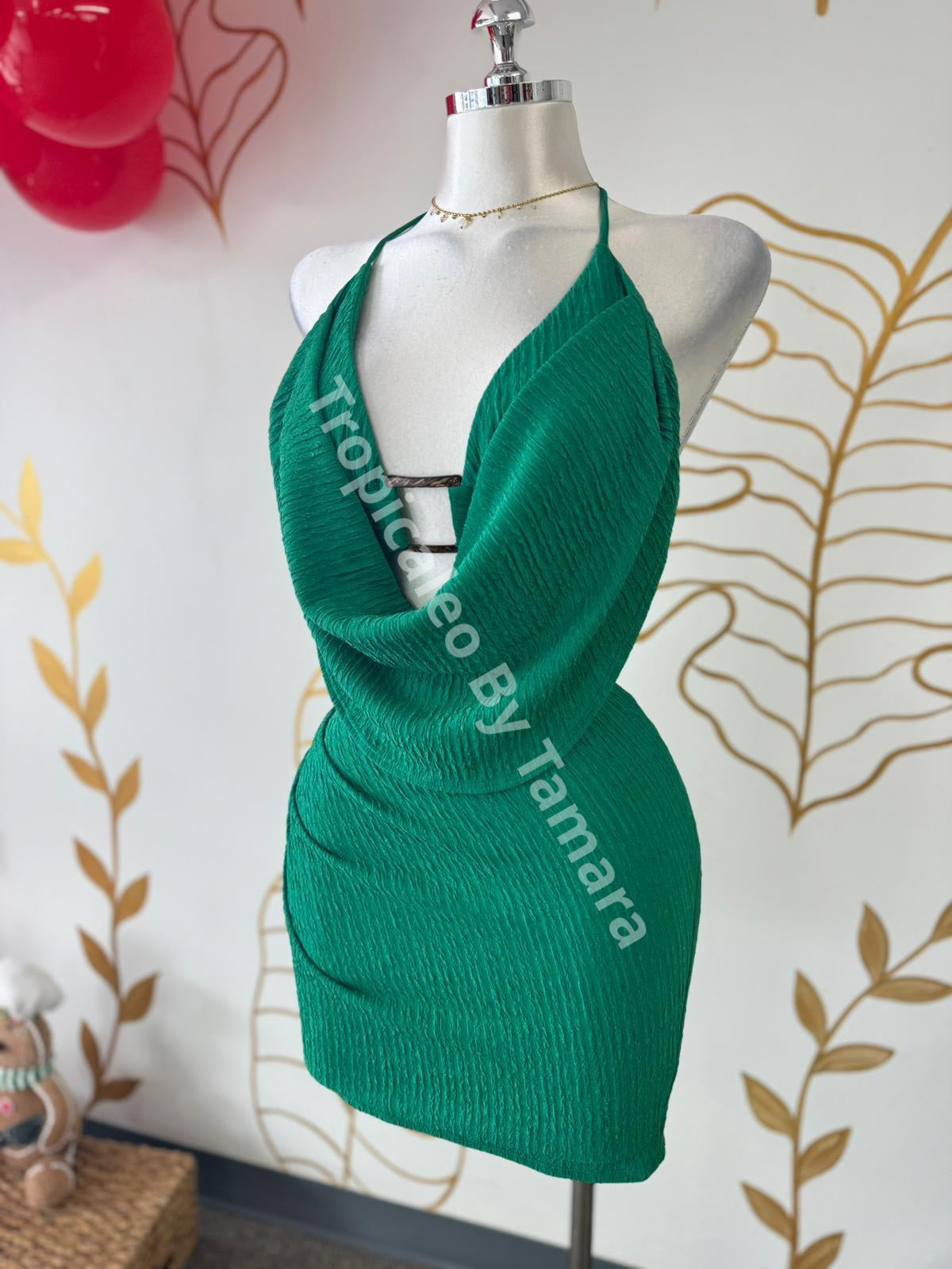Elegance Backless Set Medium / Verde