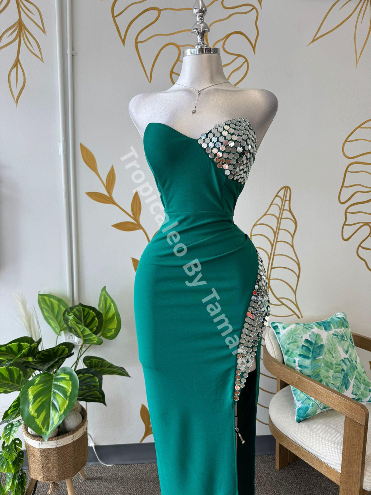 Emerald Queen Long Dress