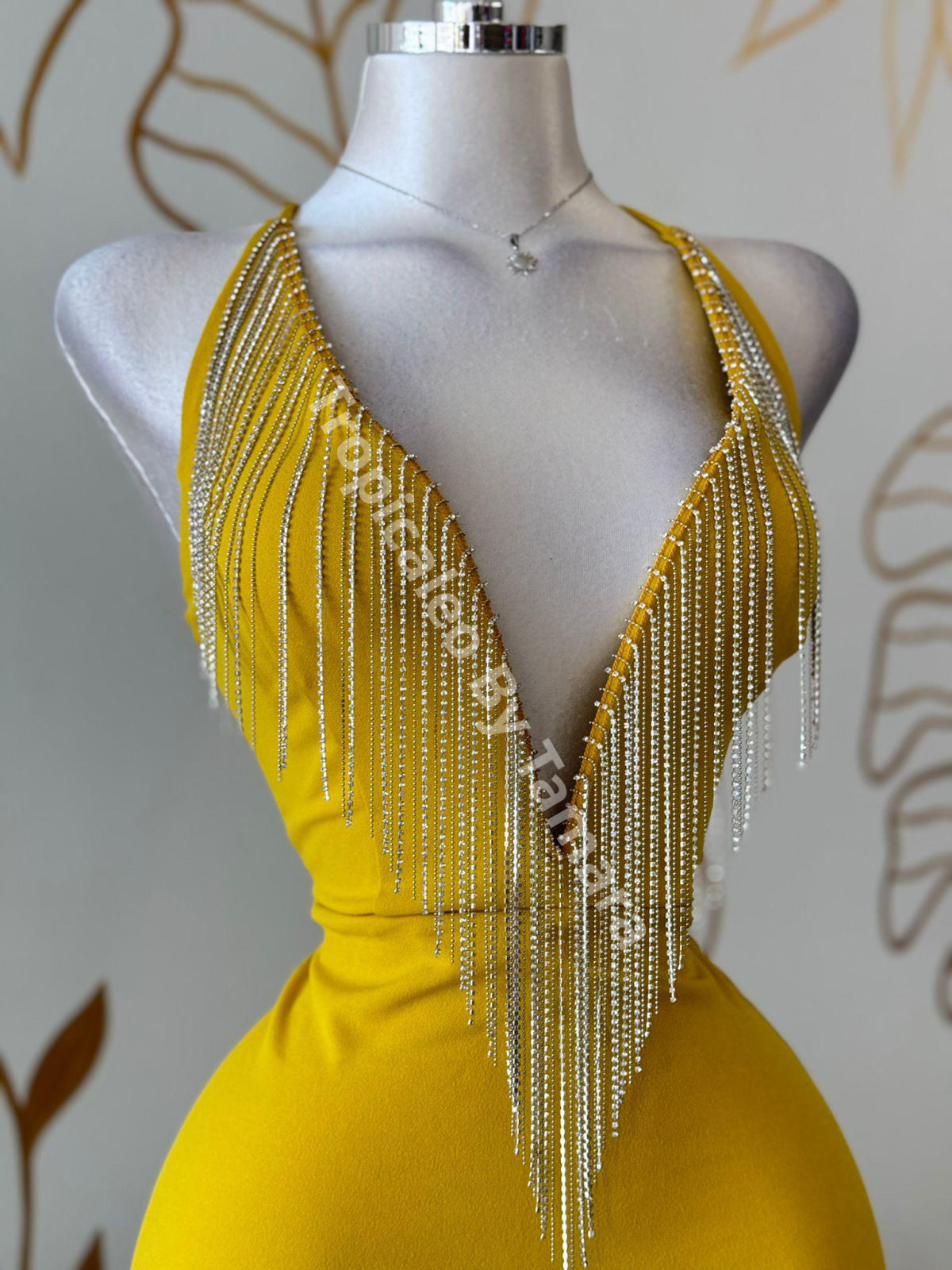 SunGlow Glamour Mini Dress
