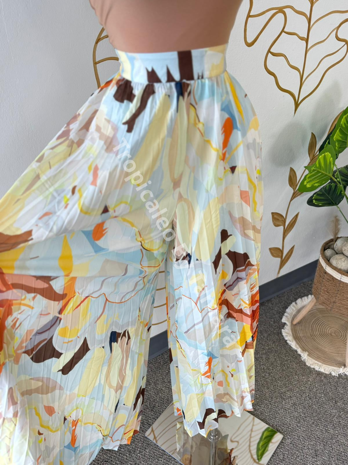 Multicolor Palazzo Large