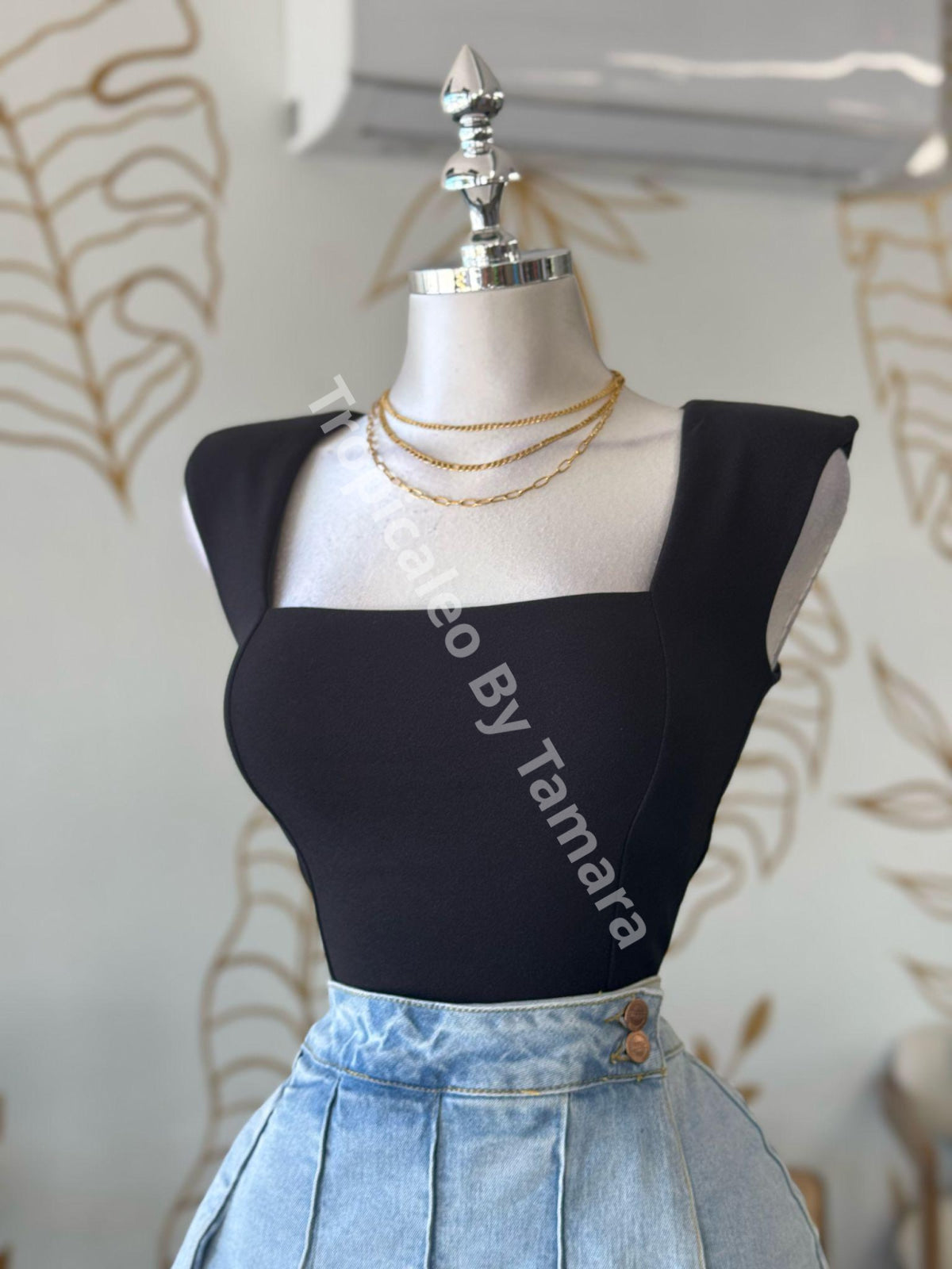 Midnight Square Bodysuit