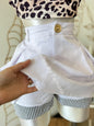 Charm White Skort Small