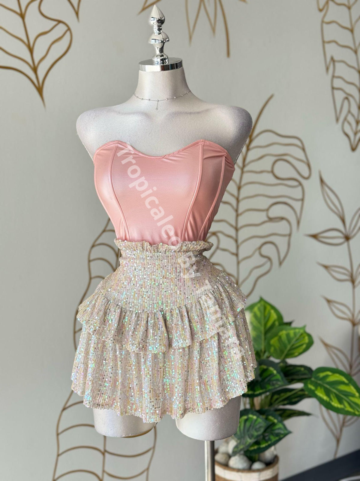 Glimmer Ruffle Skort
