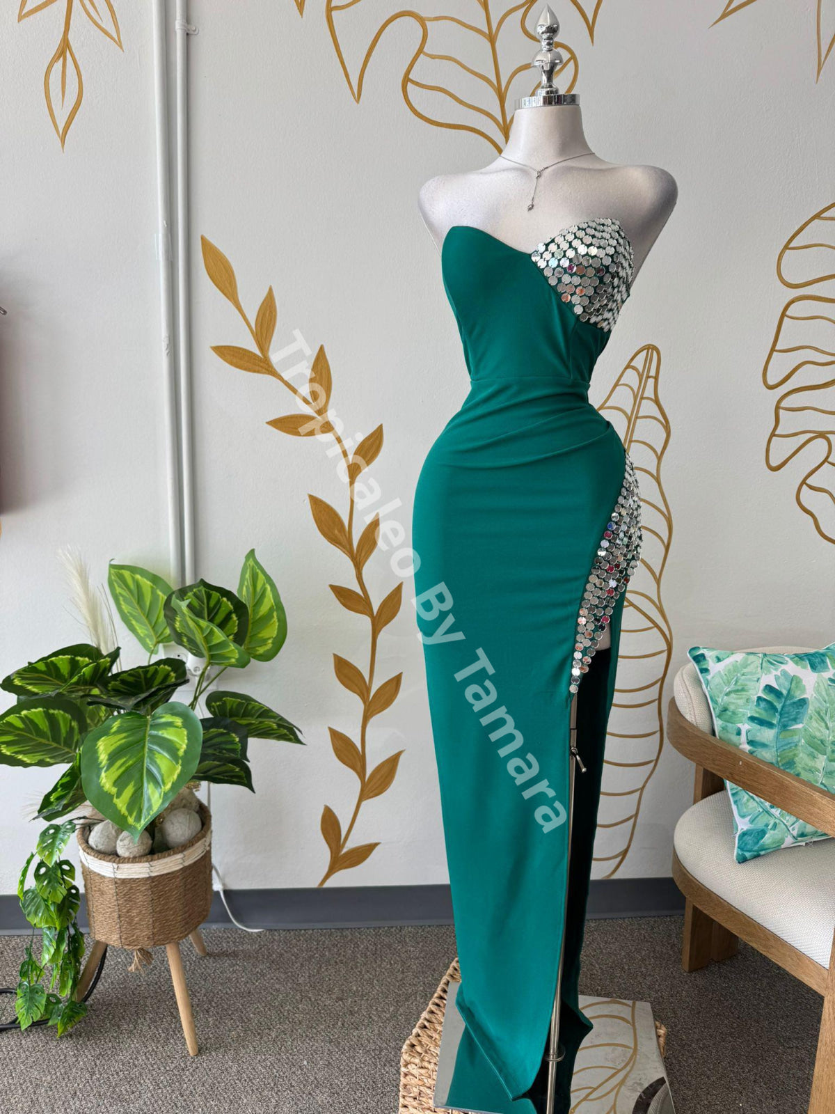 Emerald Queen Long Dress