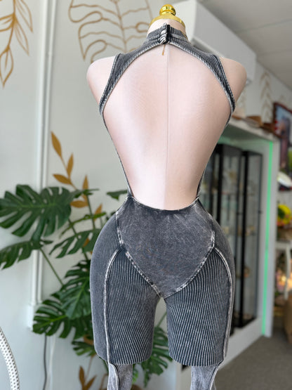 Wonder Gray Jumpsuit 🐩🩶