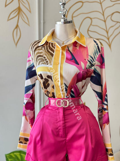 Wild Fusion Blouse