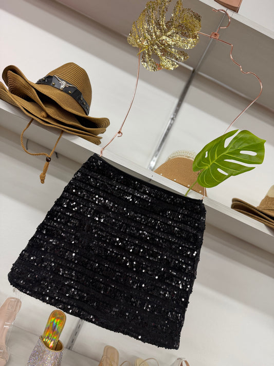 Black Diamonds Mini Skort 🖤🪩✨