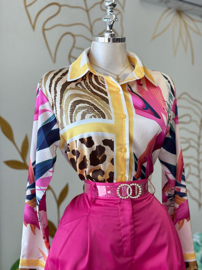 Wild Fusion Blouse