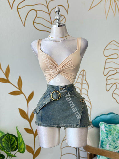 KnotBack Twist Top