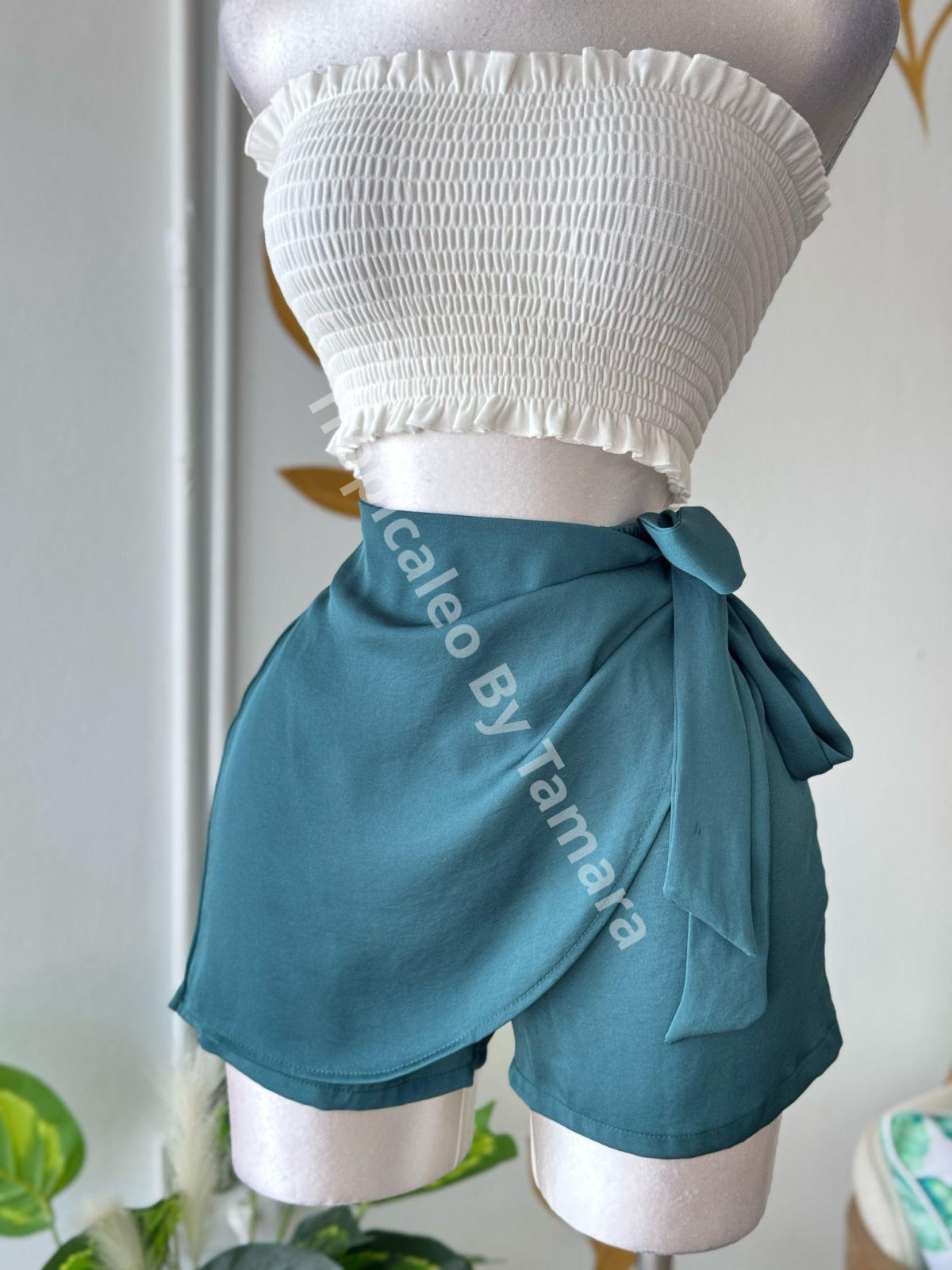 Coastal Wrap Skort