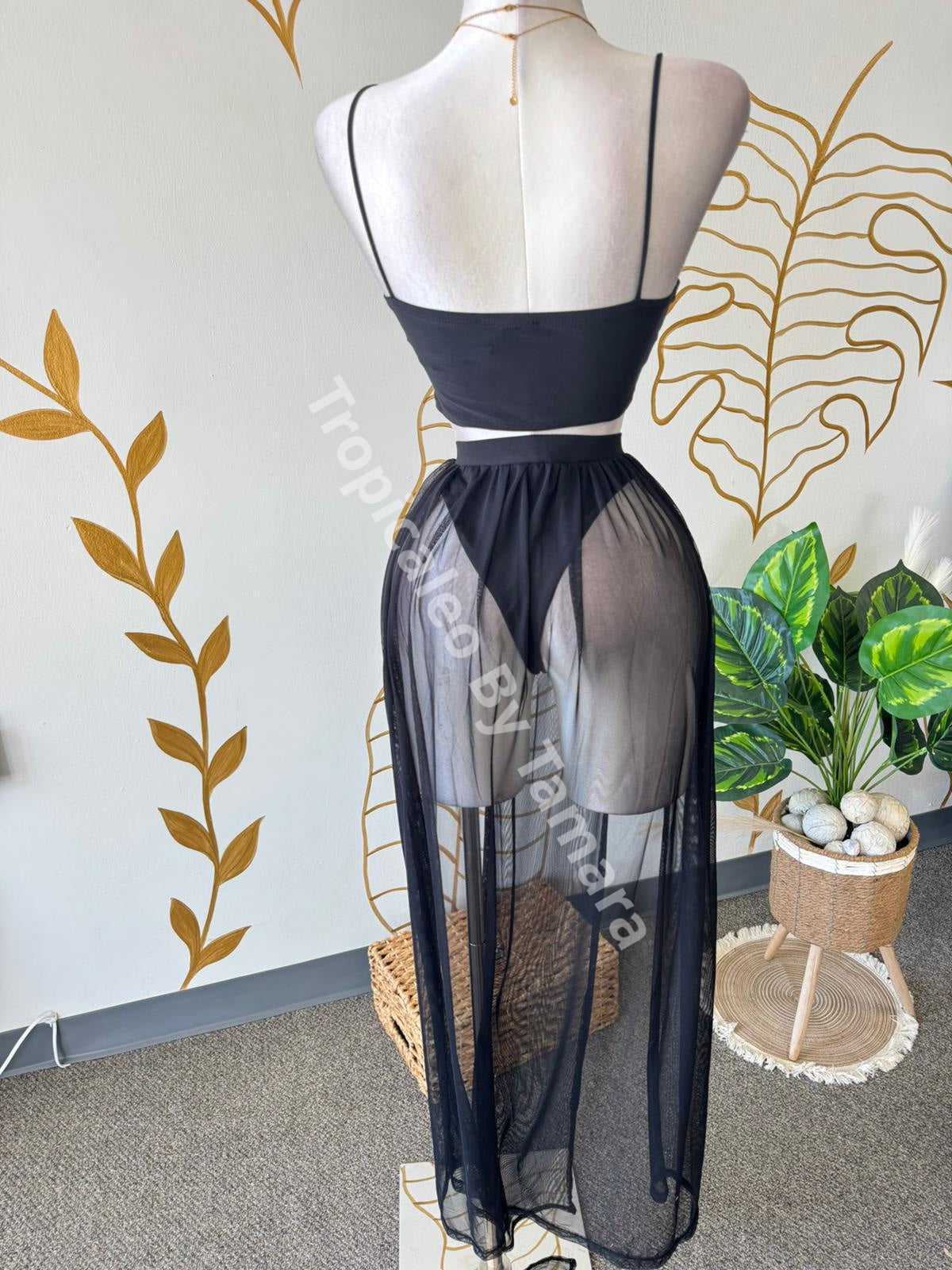 Midnight Mesh Queen Set