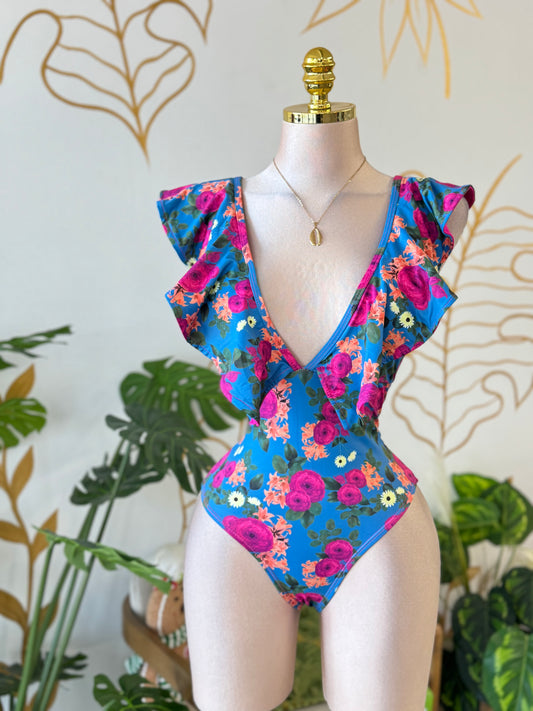 Floral Tide One-Piece