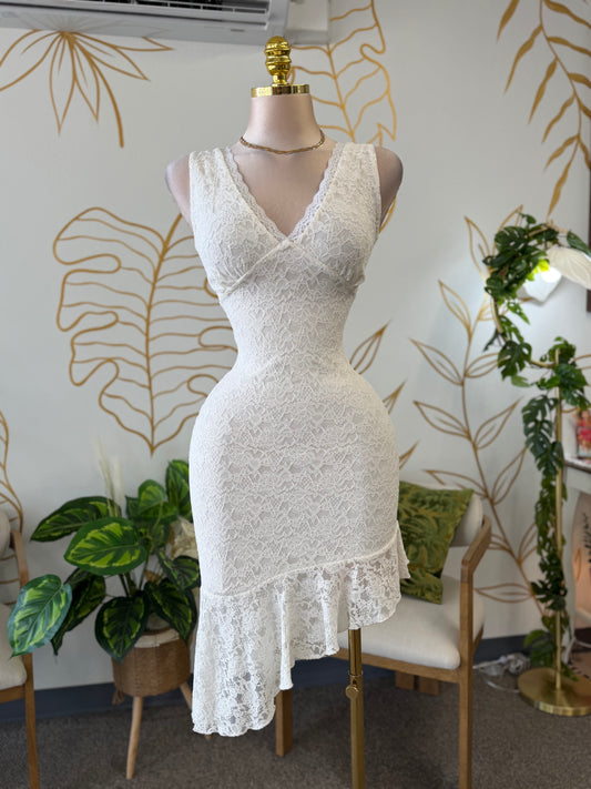 Angel Touch Lace Dress