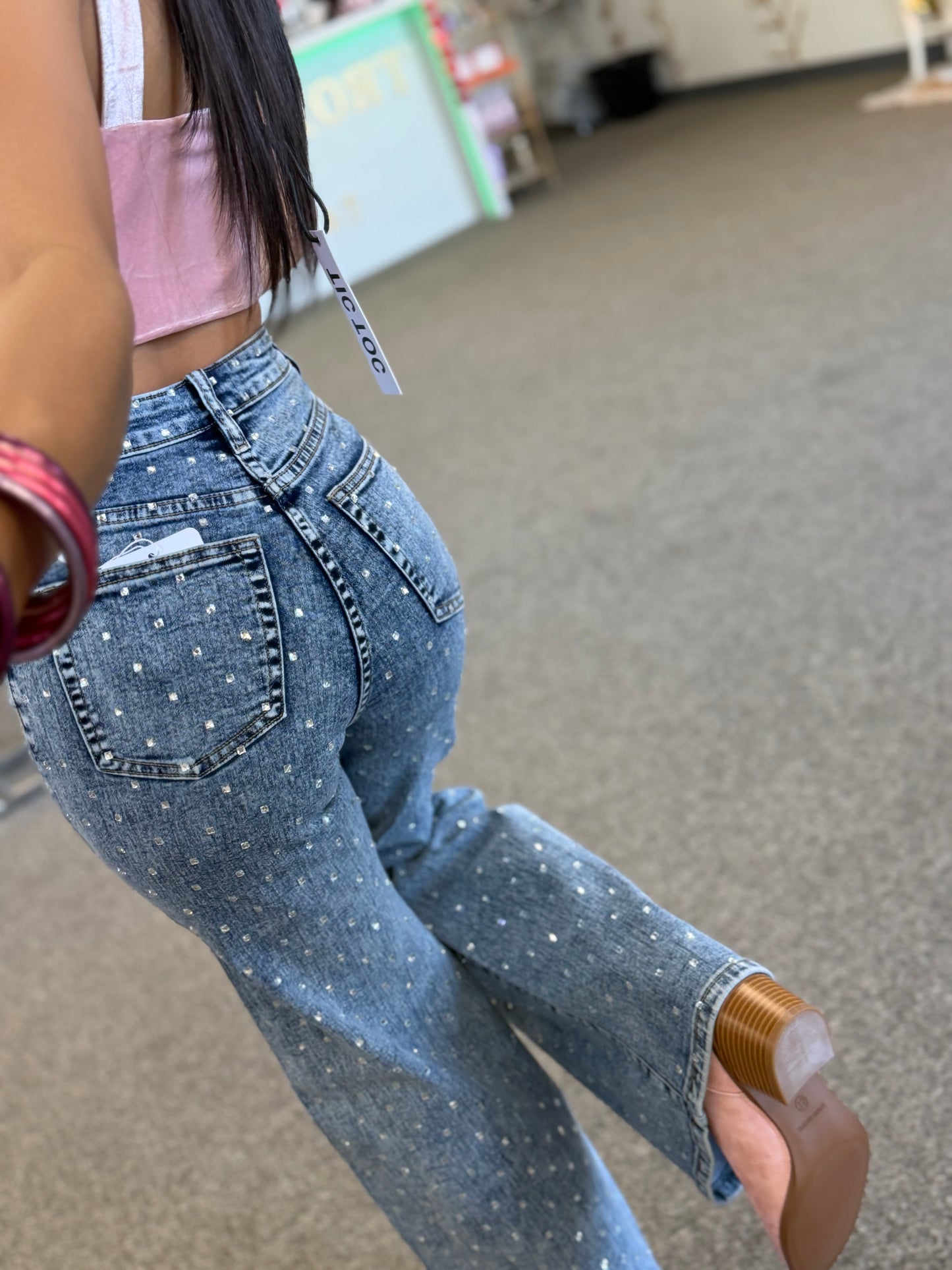 ✨ GLITTER VIBRANT JEANS ✨