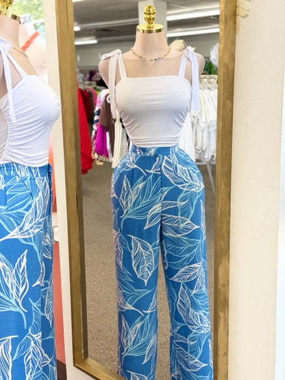 Tropical Breeze Wide Leg Pants