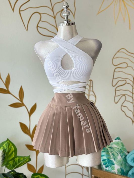 Pleat Allure Skort