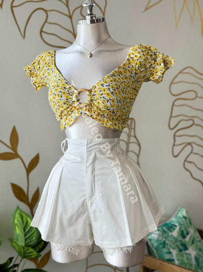 SunnyRing Crop Top