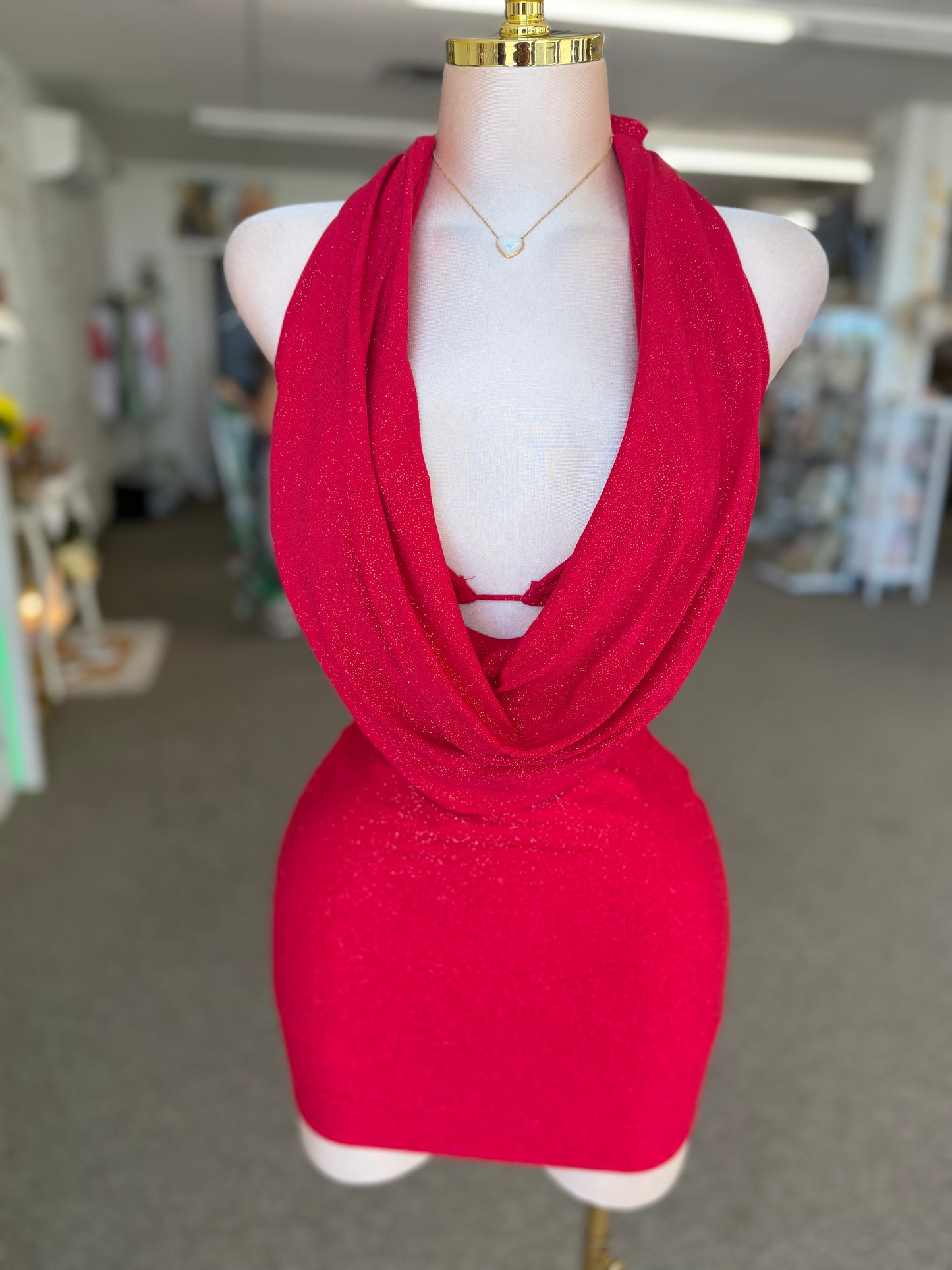 Scarlet Seduction Dress