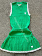 Preppy Heart Two-Piece Set (Disponibles 4 Colores) Medium / Verde Detalles Blancos
