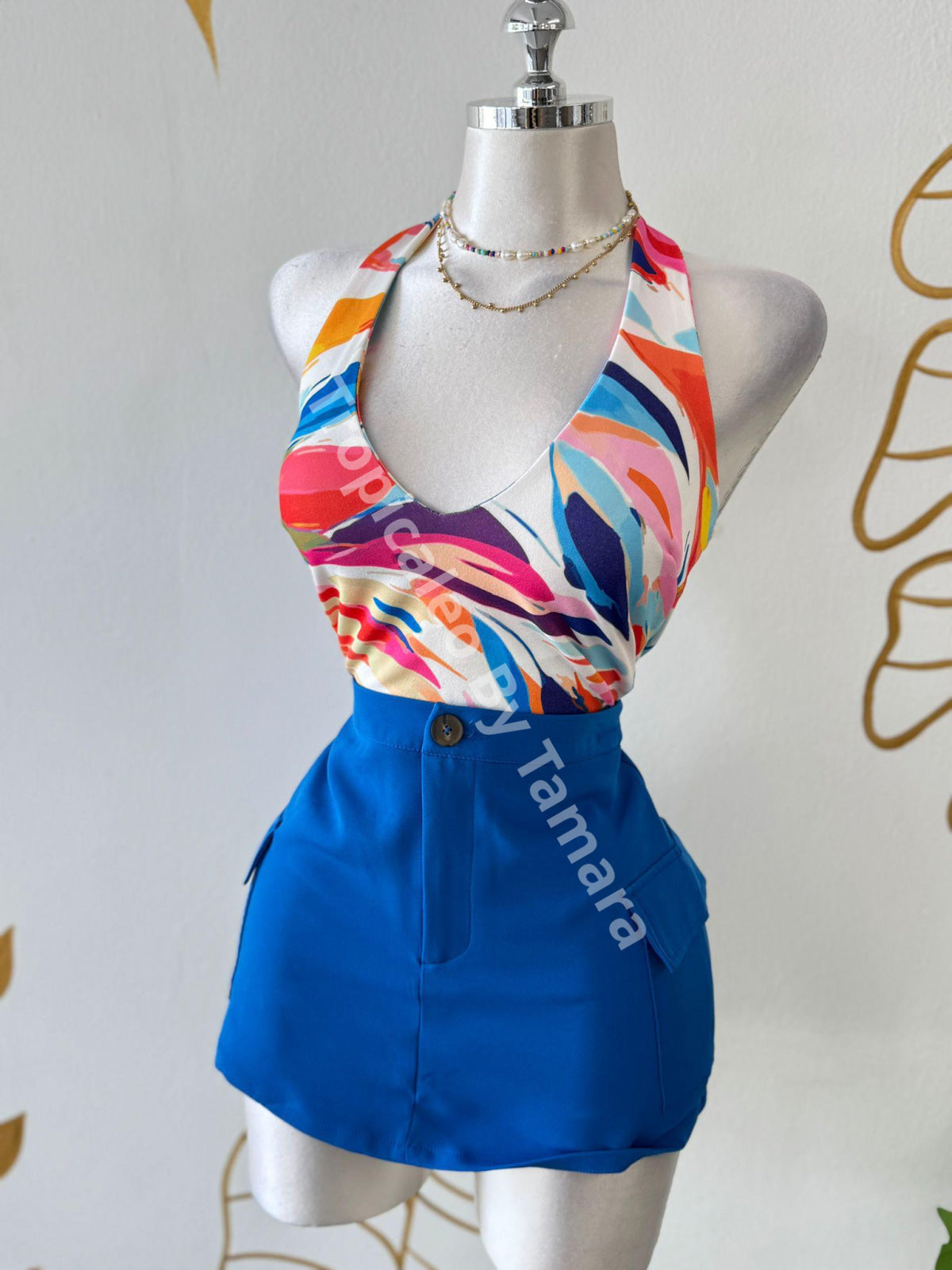 Azure Cargo Skort