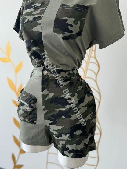 Camo Chic Set