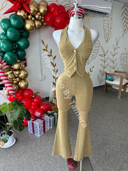 Golden Vest Top