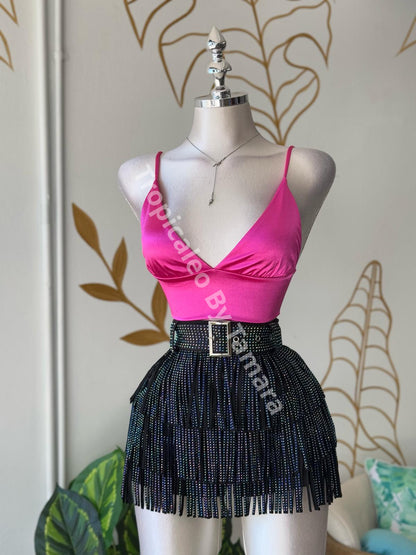 Fringe Mini Skort (5 colores disponibles)