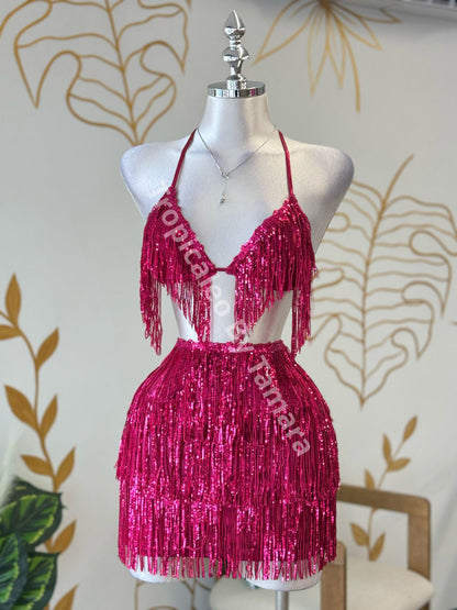 Glimmer Fringe Set