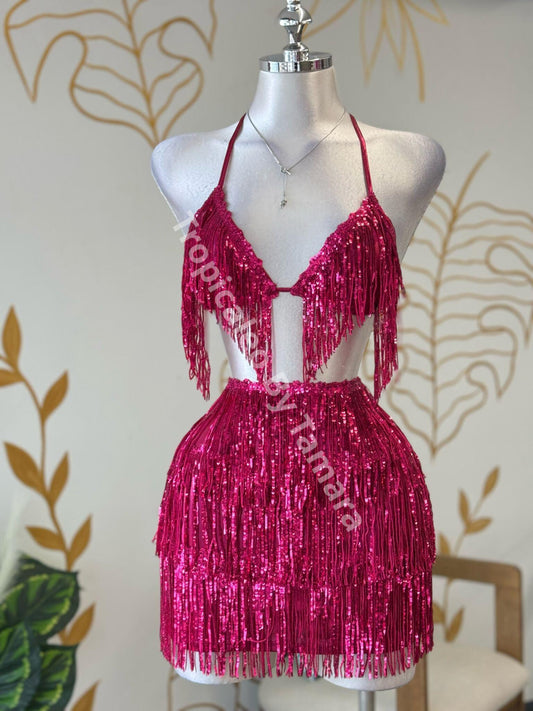 Glimmer Fringe Set