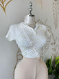 Pearl Polo Top Small