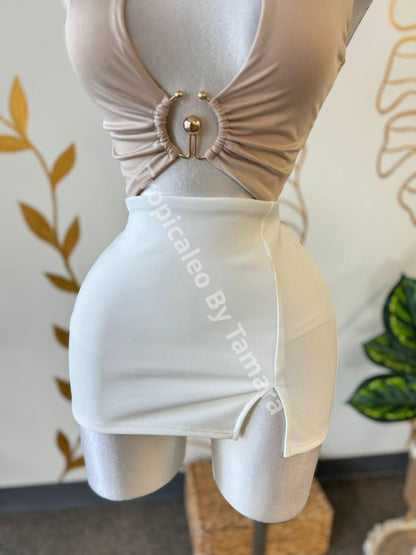 Gold U-Ring Top