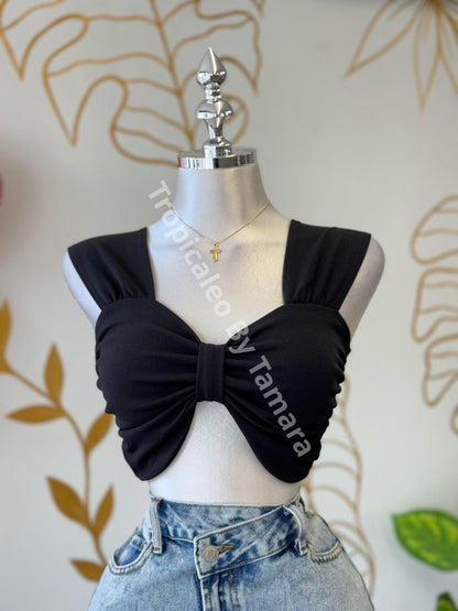 Ice Blue Denim Skirt