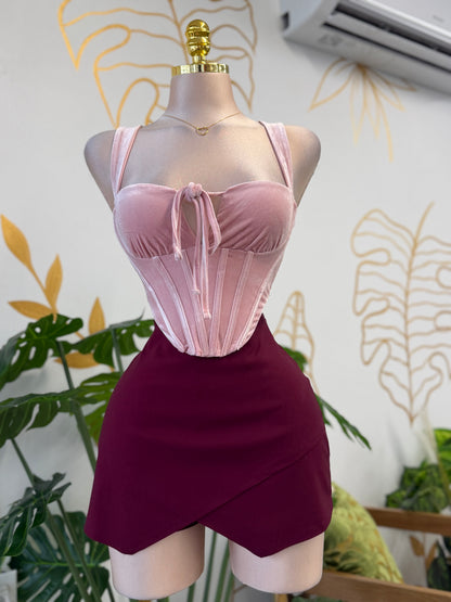 Light Pink Blush Top 🌸🎀👛