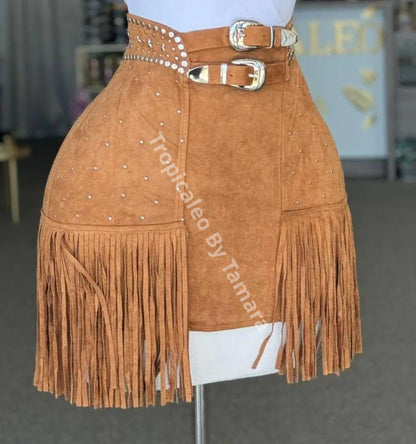 Cowgirl Fringe Skirt