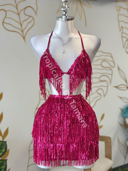 Glimmer Fringe Set