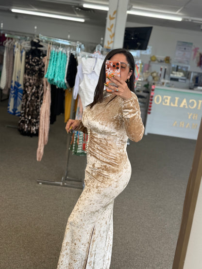 •	Golden Hour Sculpt Dress 🌟